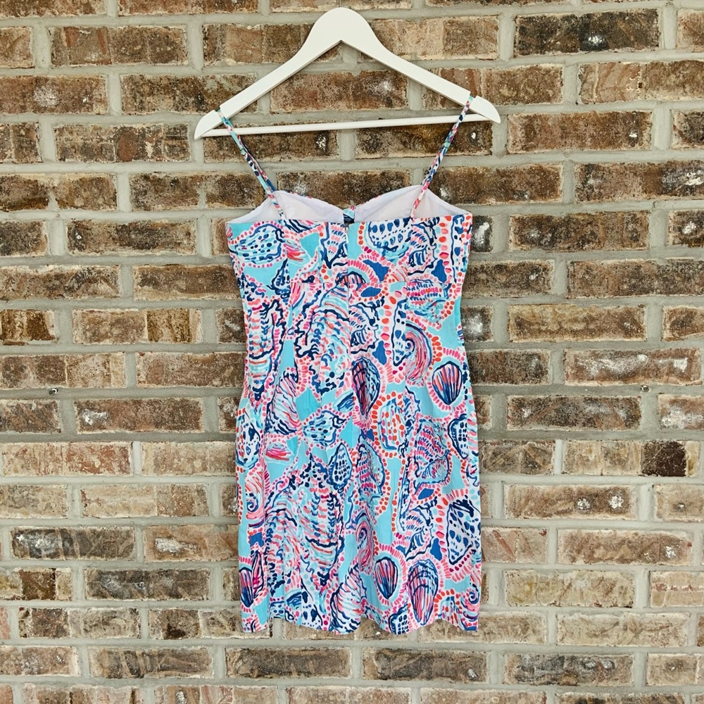 Lilly Pulitzer Petra Shell Me About It Dress Size 0 - Picture 5 of 9